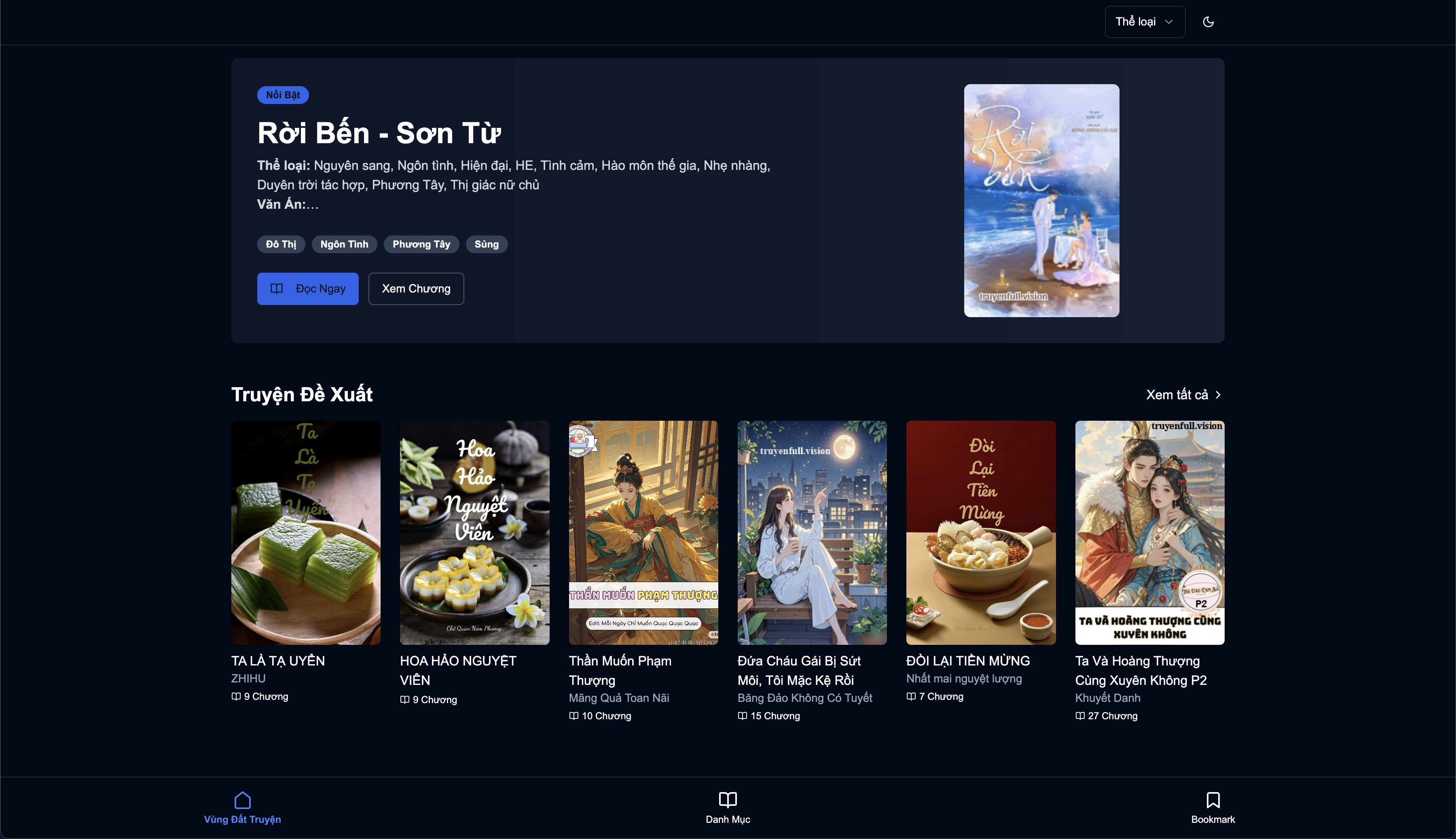 Vùng Đất Truyện - AI Story Platform